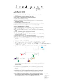Notice Lezyne PRESSURE DRIVE HP Pompe