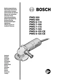 BOSCH PWS 550 - Meuleuse angulaire