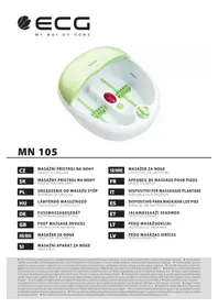 Notice ECG MN 105 Bain de pieds