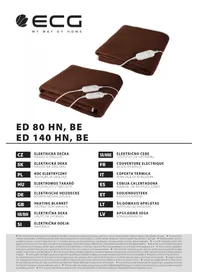 ECG ED 140 HN - Greta odeja/blazina