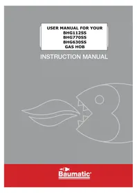 Notice BAUMATIC BHG770SS Fogão