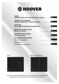 Notice HOOVER HES 6D Sporák