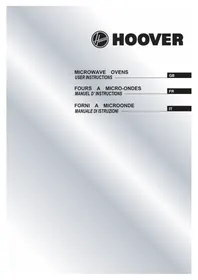 Notice HOOVER HMG170X Microonde