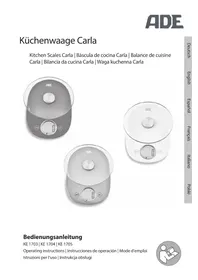 Notice ADE CARLA KE 1703 Balances de cuisine