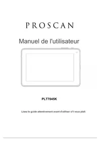 Proscan PLT7045K - Tablette