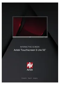 Notice Avtek 5 LITE 55 Moniteur