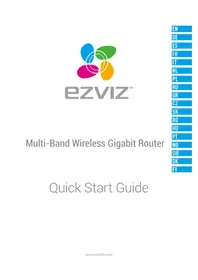 Notice EZVIZ W3 Směrovač