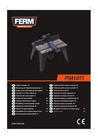 Notice Ferm PRA1011 Outils multifonctions