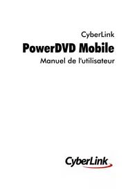 Notice CYBERLINK POWERDVD MOBILE 3 Logiciel audio et/ou vidéo
