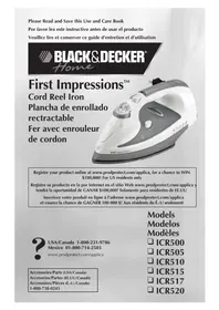 BLACK &amp; DECKER ICR515 - Hierro