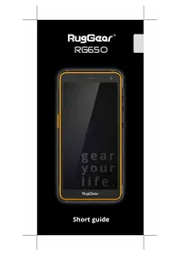 Notice RugGear RG655 Smartphone