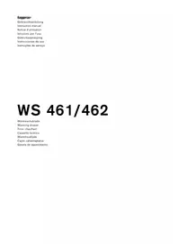Notice GAGGENAU WS461100 Scalda piatti