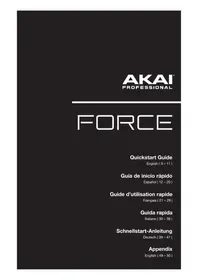 Notice AKAI FORCE Equipement DJ