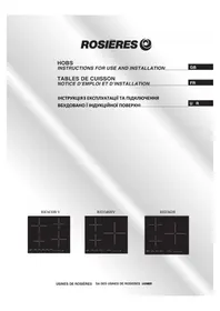 Notice ROSIERES RID 430 BV плита