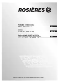 Notice ROSIERES RTG 75 WFB RB плита