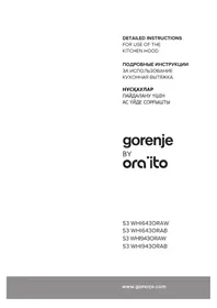 GORENJE WHI643ORAWUK - Hotă de bucătărie