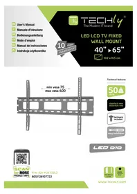 Notice Techly ICAPLB 132L2 Support mural