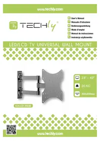 Notice Techly ICALCD 2923E Support mural