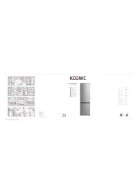 Notice Koenic KFK 35411 A2 Koelkast