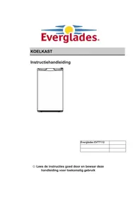 Notice Everglades EVTT112 Koelkast