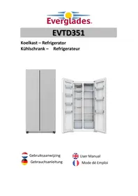 Notice Everglades EVTD352 Koelkast