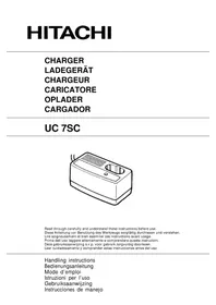 HITACHI UC 7SC - Battery charger