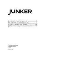 Junker JD69BF60 - Afzuigkap