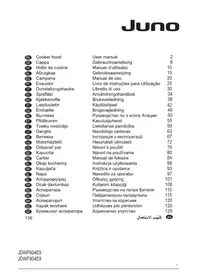 Notice JUNO JDWF604E9 Páraelszívó