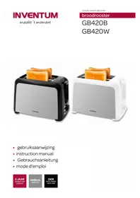 Notice INVENTUM GB420W Grille pain