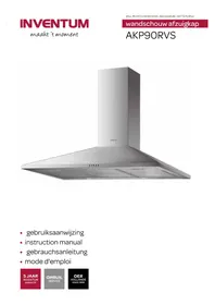Notice INVENTUM AKP90RVS Hotte