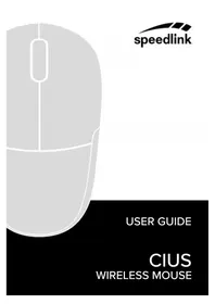 Notice Speedlink CIUS SL630014RD Souris