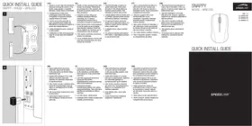 Notice Speedlink SNAPPY SL630003RD Souris