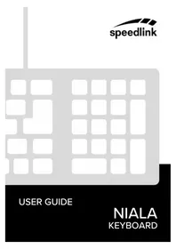 Notice Speedlink NIALA SL640001BK Toetsenbord