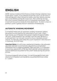 Notice Armani AR2457 Orologio