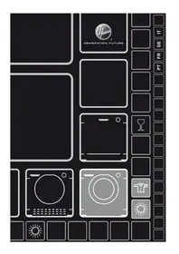 Notice HOOVER WDXA 585A01S Máquina de lavar