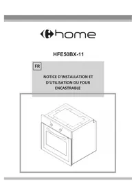 Notice Carrefour Home HFE50BX11 Four