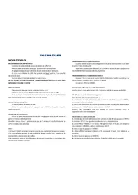 Notice Heracles CFE1 Coffre-fort