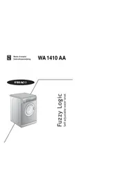 Notice FRIAC WA 1410 AA Machine à laver
