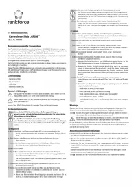CR09E Renkforce