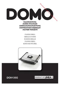 Notice DOMO DO9135G Plaque de grill