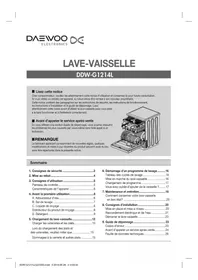 DAEWOO DDWG1214L - Lave-vaisselle