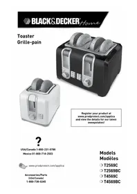 BLACK &amp; DECKER T4569BC - Toaster