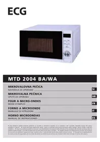 Notice ECG MTD 2004 BA Four à micro-ondes