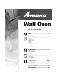 AMANA AEW4630DDQ14 - Oven