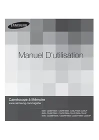 Notice SAMSUNG SMXC20UP Caméscope