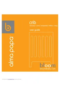 Notice Bloom ALMA PAPA Lit bébé