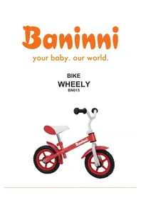 Notice Baninni WHEELY BN015 Vélo