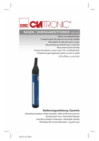 Notice CLATRONIC NE 3743 Tondeuse à cheveux