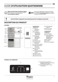 WHIRLPOOL BSNF 8101 W AQUA - Réfrigérateur