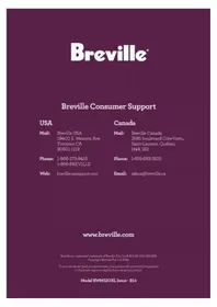 Notice SAGE THE NOMESS WAFFLE BWM520 Gaufrier